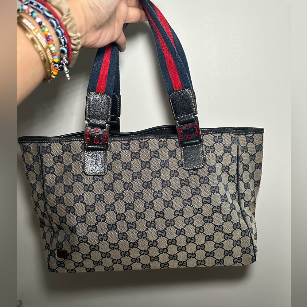 Authentic Gucci Monogram tote/Shoulder Bag